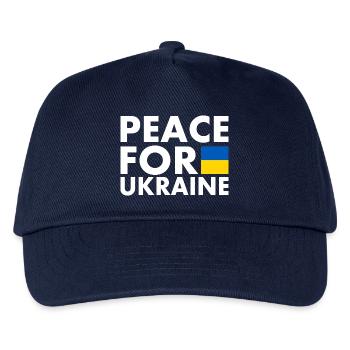 Ukraine - Kinder Basecap - Navy - Vorne