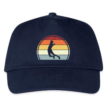 Badminton - Kinder Basecap - Navy - Vorne
