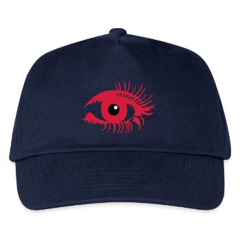Auge Make up - Kinder Basecap - Navy - Vorne
