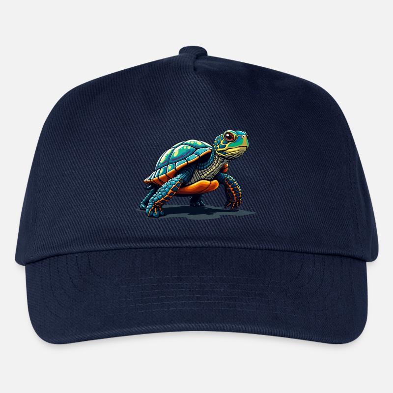SCHILDKRÖTE - Kinder Basecap - Navy