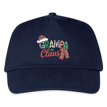 Opa Claus Weihnachten - Kinder Basecap - Navy - Vorne
