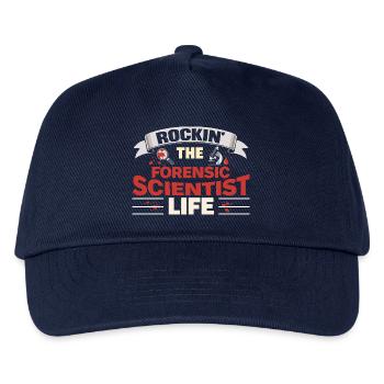 Rockin The Forensic Scientist Life Everyday Life - Kids’ Baseball Cap - navy - Front
