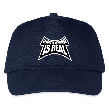 Le changement climatique est la véritable science du changement climatique - Casquette de baseball Enfant - marine - Devant