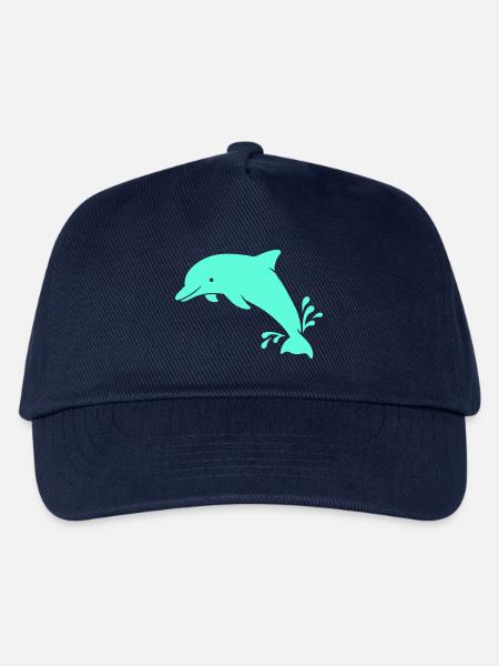 Delphin - Kinder Basecap - Navy