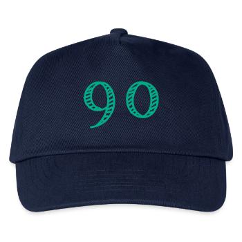 90 YEARS. 90th ANNIVERSARY. ANNIVERSARY 90 YEARS. 90 - Kids’ Baseball Cap - navy - Front