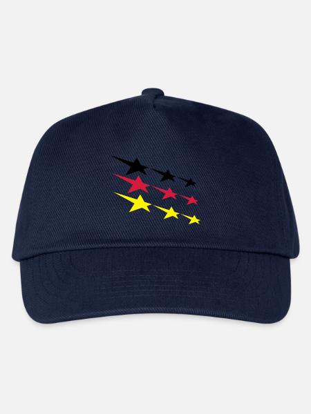 Deutschland Sterne - Kinder Basecap - Navy