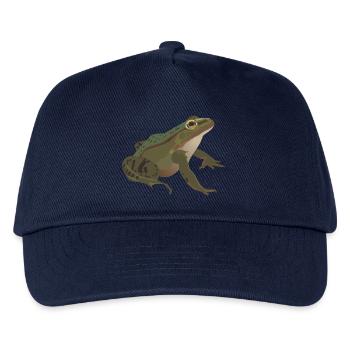 Frog mister frog toad common toad tree frog idea - Kids’ Baseball Cap - navy - Front