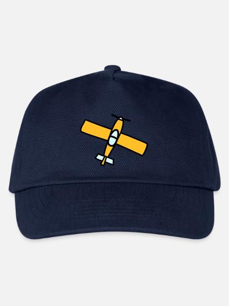 Airplane Design - Kinder Basecap - Navy