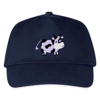 Lustige Kuh Luise - Bauernhof - Kids’ Baseball Cap - navy - Front
