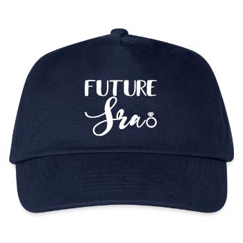 Future Sra. Engagement Party Bridal Shower Wedding - Kids’ Baseball Cap - navy - Front