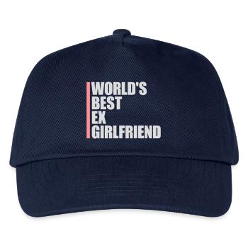 World's Best Ex Girlfriend - Kids’ Baseball Cap - navy - Front