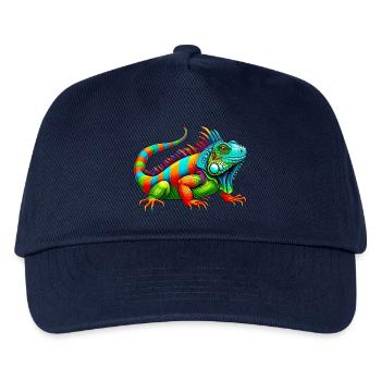 Leguan - Kinder Basecap - Navy - Vorne