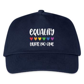 LGBT Pride Month - Equality Hurts No One - Kids’ Baseball Cap - navy - Front
