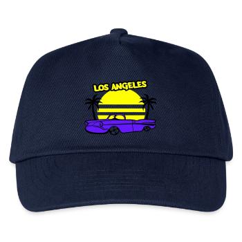 Los Angeles Lowrider - Casquette de baseball Enfant - marine - Devant