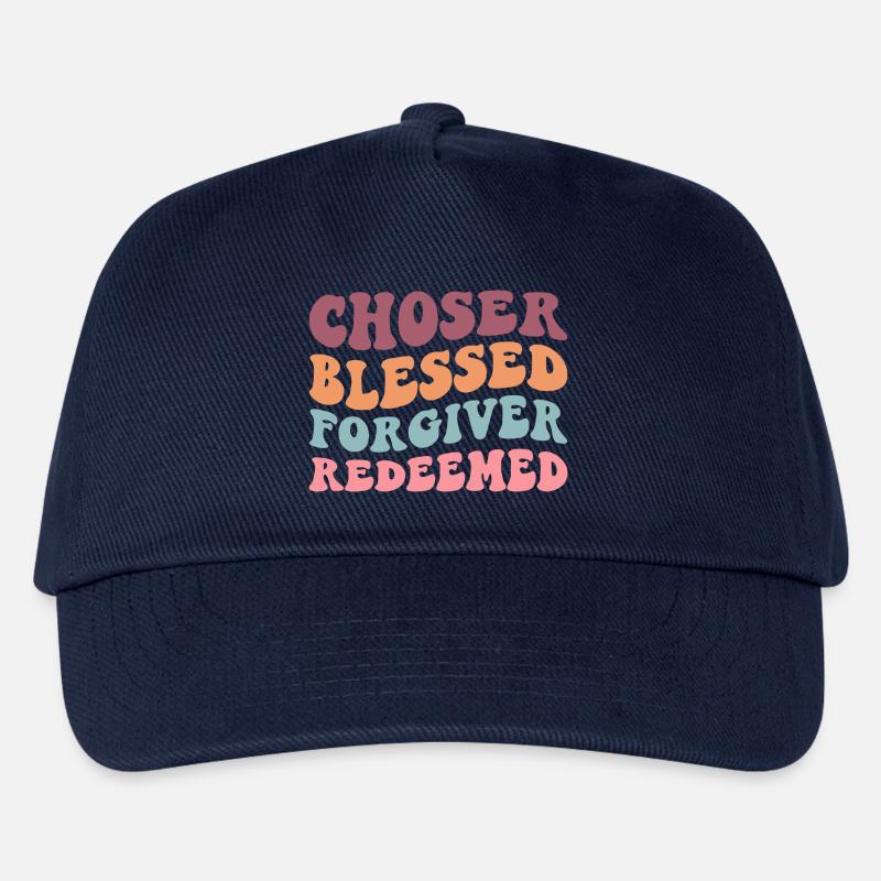 Chosen Forgiven Redeemed - Kinder Basecap - Navy