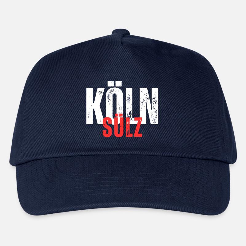 Sülz weiß rot - Kinder Basecap - Navy