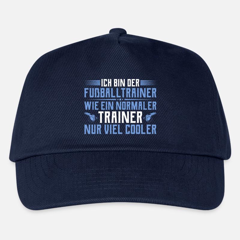 Fußballtrainer - Cooler als ein normaler Trainer - Kinder Basecap - Navy