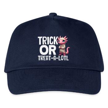 Süßes Axolotl Kawaii Axolotl Liebhaber - Kinder Basecap - Navy - Vorne