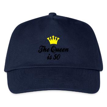 50th birthday - Kids’ Baseball Cap - navy - Front