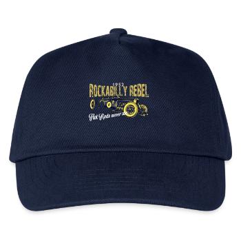 Rockabilly Rebel Design - Kinder Basecap - Navy - Vorne