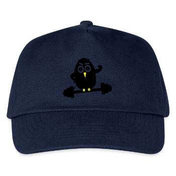 body_building_1 - Kinder Basecap - Navy - Vorne