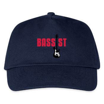 bassist - Casquette de baseball Enfant - marine - Devant