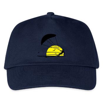 Sport - Kiter - Kinder Basecap - Navy - Vorne