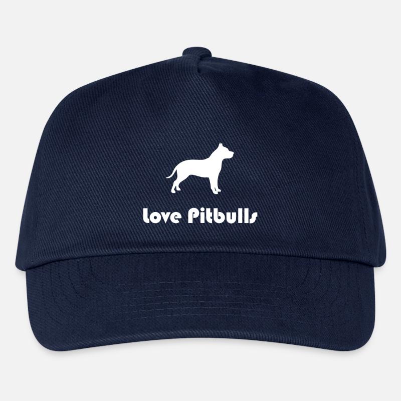 love pitbulls - Kinder Basecap - Navy