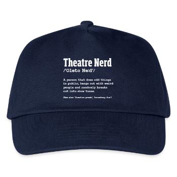 Acteur de scène Funny Acting Lover - Acteur de scène - Casquette de baseball Enfant - marine - Devant