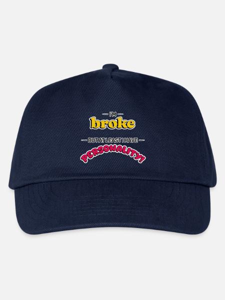 Reich an Persönlichkeit - Kinder Basecap - Navy