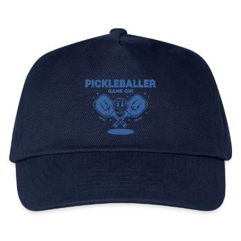 Pickleball Pickleballer Game On Funny Player - Kids’ Baseball Cap - navy - Front