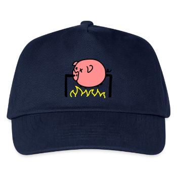 Pork Barbecue - Kids’ Baseball Cap - navy - Front
