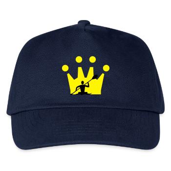Kanu Krone - Kinder Basecap - Navy - Vorne