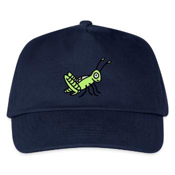Grasshopper 3 - Kids’ Baseball Cap - navy - Front