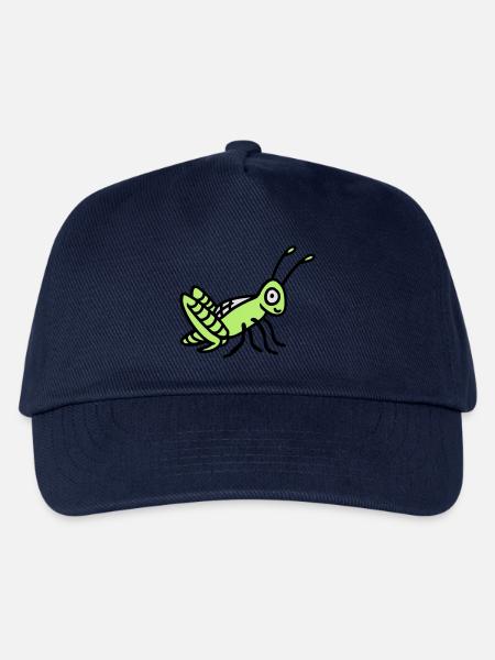 Grashüpfer 3 - Kinder Basecap - Navy