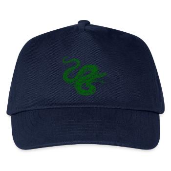 Green Snake - Kids’ Baseball Cap - navy - Front