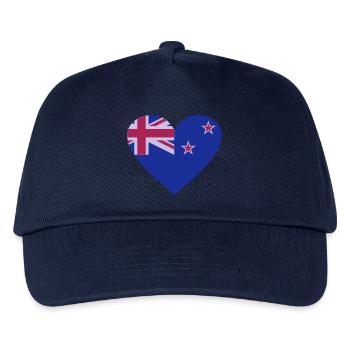 Neuseeland - Kinder Basecap - Navy - Vorne