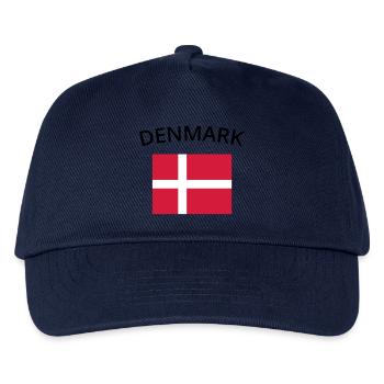 denmark - Kinder Basecap - Navy - Vorne