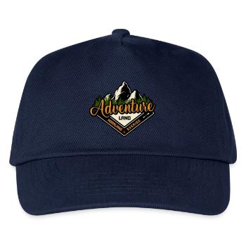 Adventure Land Norrland Sverige - Kids’ Baseball Cap - navy - Front