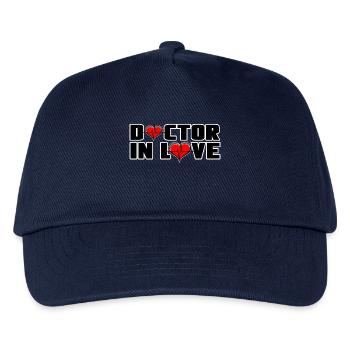 Docteur Docteur Médecins Médecine Amour Saint-Valentin - Casquette de baseball Enfant - marine - Devant