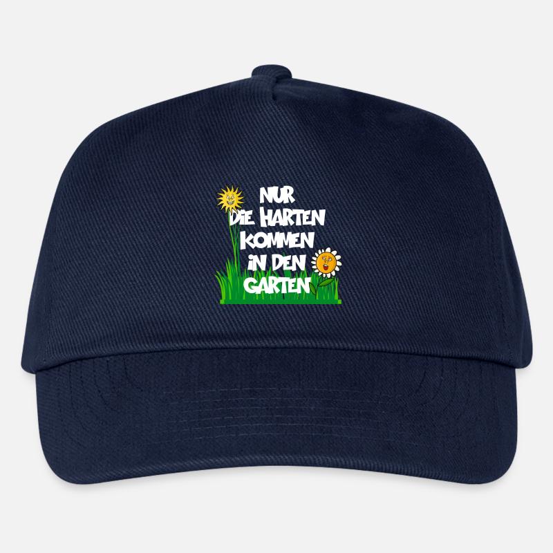 NUR DIE HARTEN KOMMEN IN DEN GARTEN - Kinder Basecap - Navy