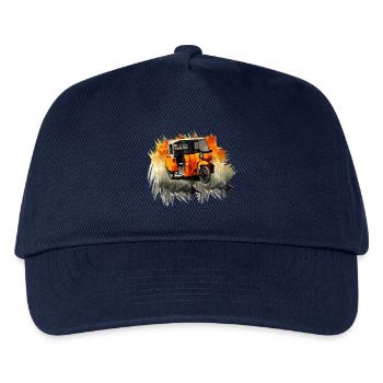 Krause Duo - DDR - Moped - Kinder Basecap - Navy - Vorne