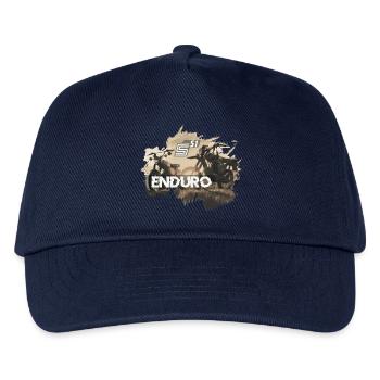 2 Enduro S51 at sunset - Kids’ Baseball Cap - navy - Front
