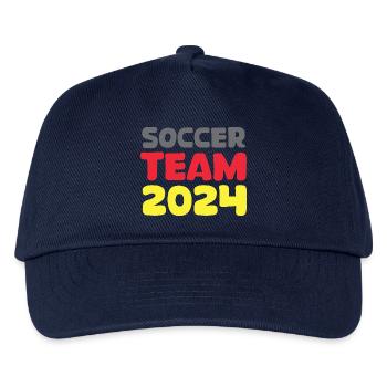 Deutschland soccer team 2024 Fußballfan Turnier - Kinder Basecap - Navy - Vorne