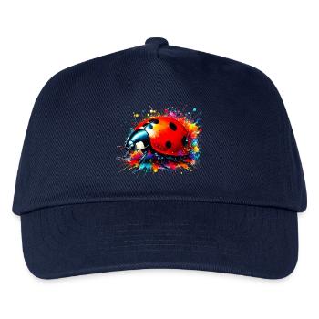 Marienkäfer - Kinder Basecap - Navy - Vorne
