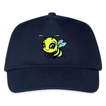 biene hummel comic - Kinder Basecap - Navy - Vorne
