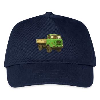 W50 DDR LKW - Kinder Basecap - Navy - Vorne