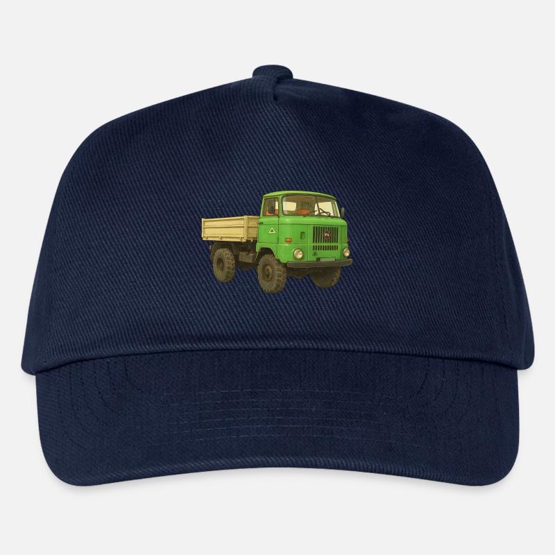 W50 DDR LKW - Kinder Basecap - Navy