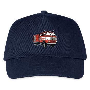 W50 Fire Truck Fire Truck - Kids’ Baseball Cap - navy - Front