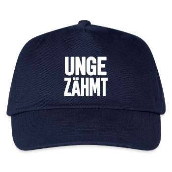 UNGEZÄHMT - Kinder Basecap - Navy - Vorne